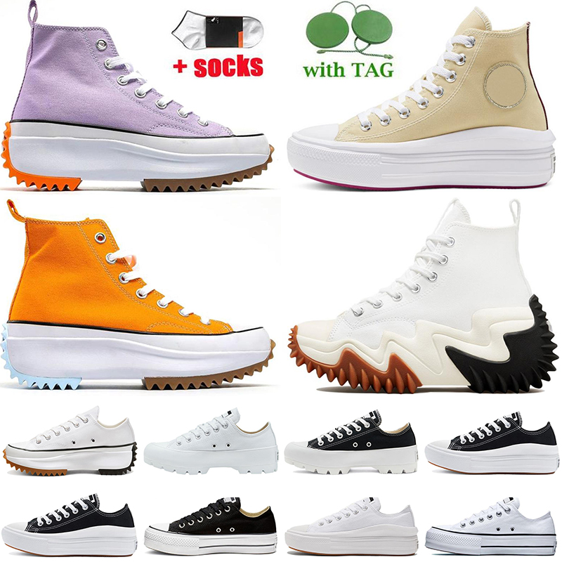 

With Box Classic Canvas Women's Casual Shoes Chuck Sneakers Platform Sneakers Triple Black White Yellow Pink High Low Ladies Sports Star Sneakers 35-40, Customize