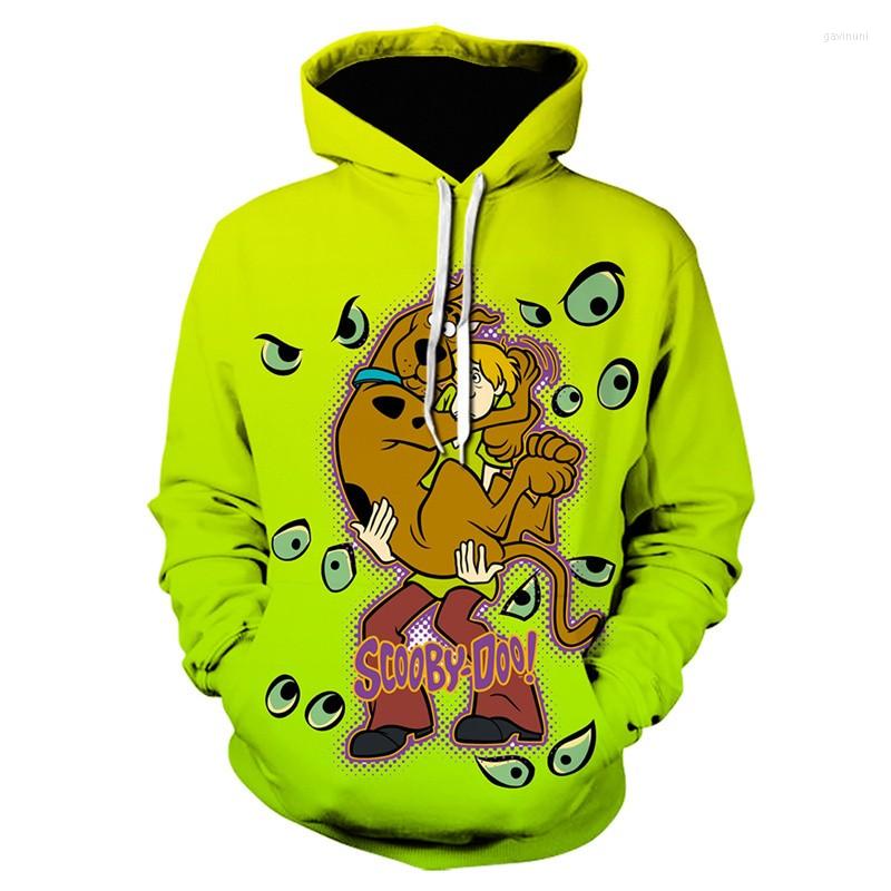 

Men' Hoodies Hoodie Scooby 3d Printing Casual Boy Sportswear Cartoon Hooded Pullover, Black