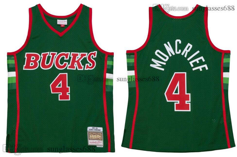 

Stitched Sidney Moncrief basketball Jersey S-6XL Mitchell & Ness 1983-84 Mesh Hardwoods Classics retro version Men Women Youth jerseys, Stitched jersey