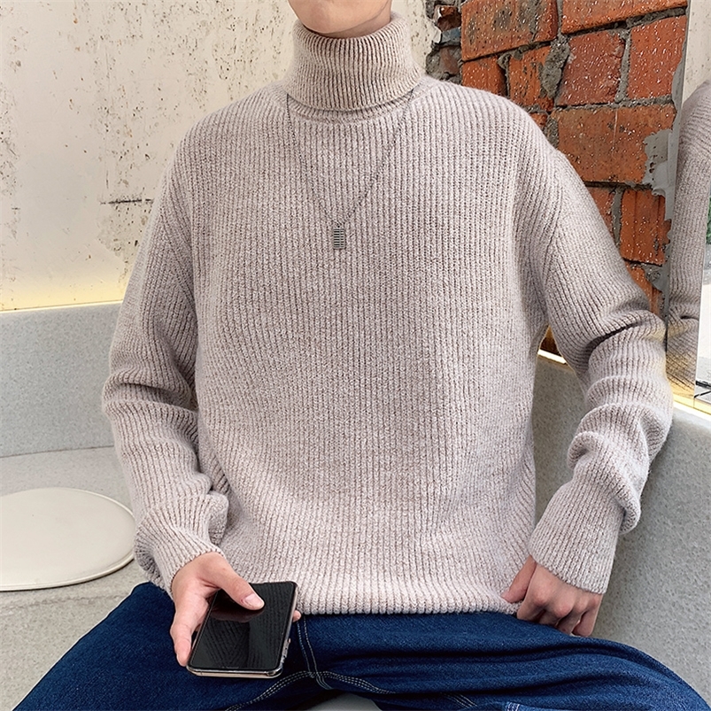 Hommes chandails hommes automne à manches longues pulls Outwear mode carreaux imprimé col rond Slim Fit haut en tricot Six couleurs 220830