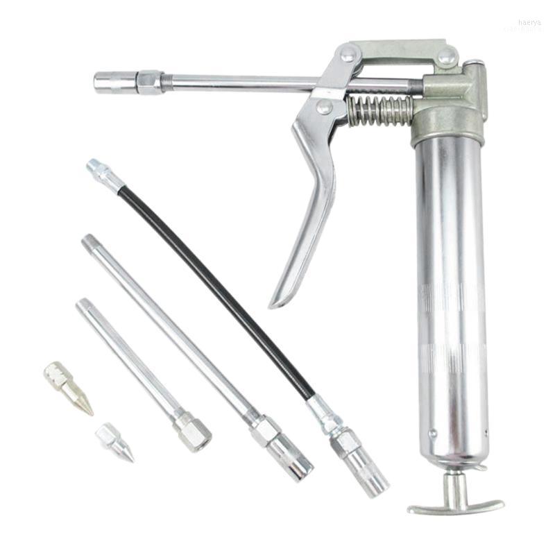 

120Cc Mini Grease Gun P-Istol Grip One Handed Butter Machine Lube Tool For Auto Repair Lubrication Vehicle Hand Tool1