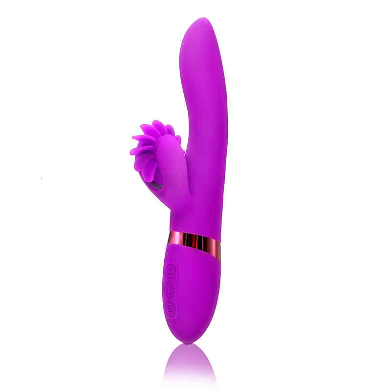 Massager Sex Penis Cock New Tongue Lick Pulse Av Vibrator Female Masturbation Automatic Th-image-796764385