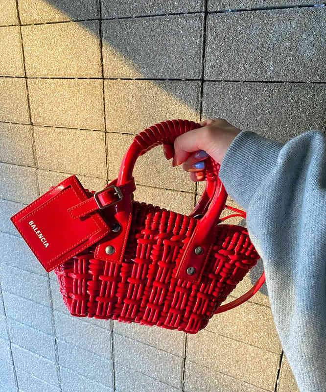 

Designer bags Basket Bag Paris Bistro Woven Handbag Summer 2022 New Xxs Tote classic brand high level handbag single shoulder, White