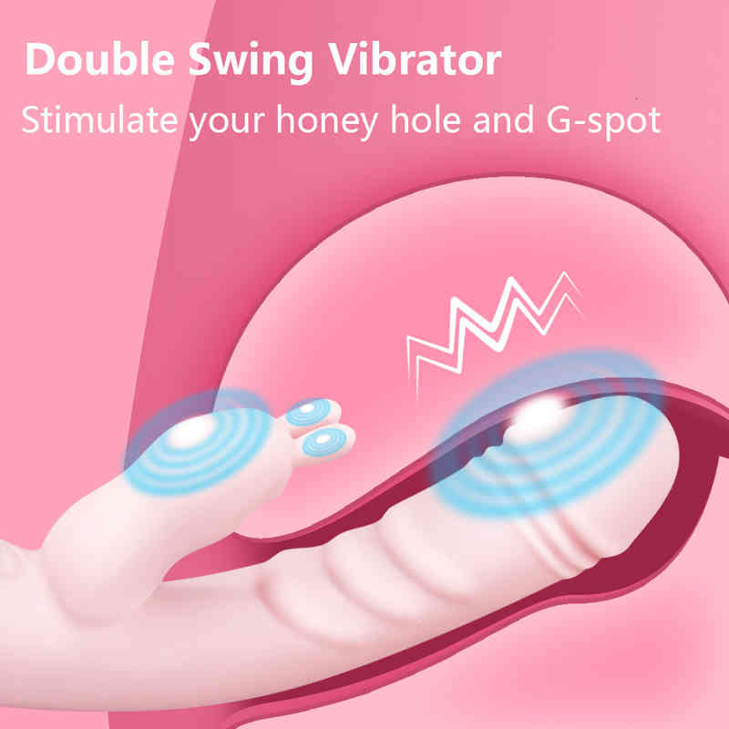 Massager Penis Cock Dildo Rabbit Dual Clitoral Vagina Stimulation g Spot Massage Female Vi-image-796687365