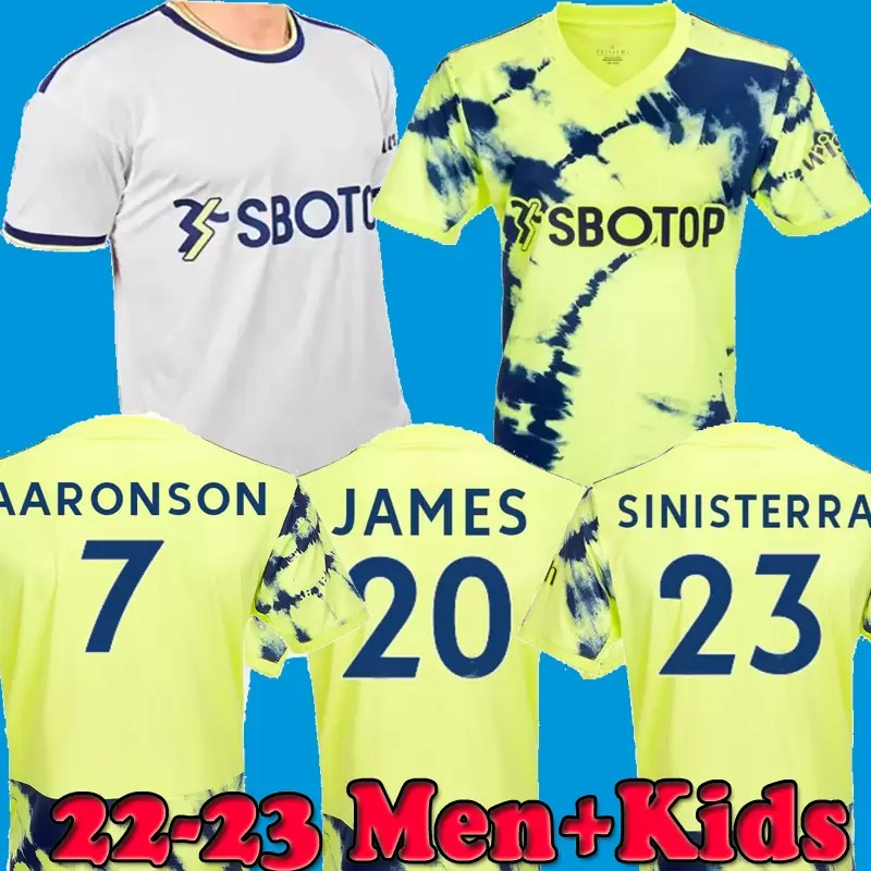 

2023 BAMFORD Leeds UTd Soccer Jerseys UNITEDes 2022 Aaronson Gyabi Rodrigo M JAMES 22 23 Sinisterra Adams Kristensen Marc Roca HARRISON Men Kids Footb 33ka#, 22 23 home 1 patch