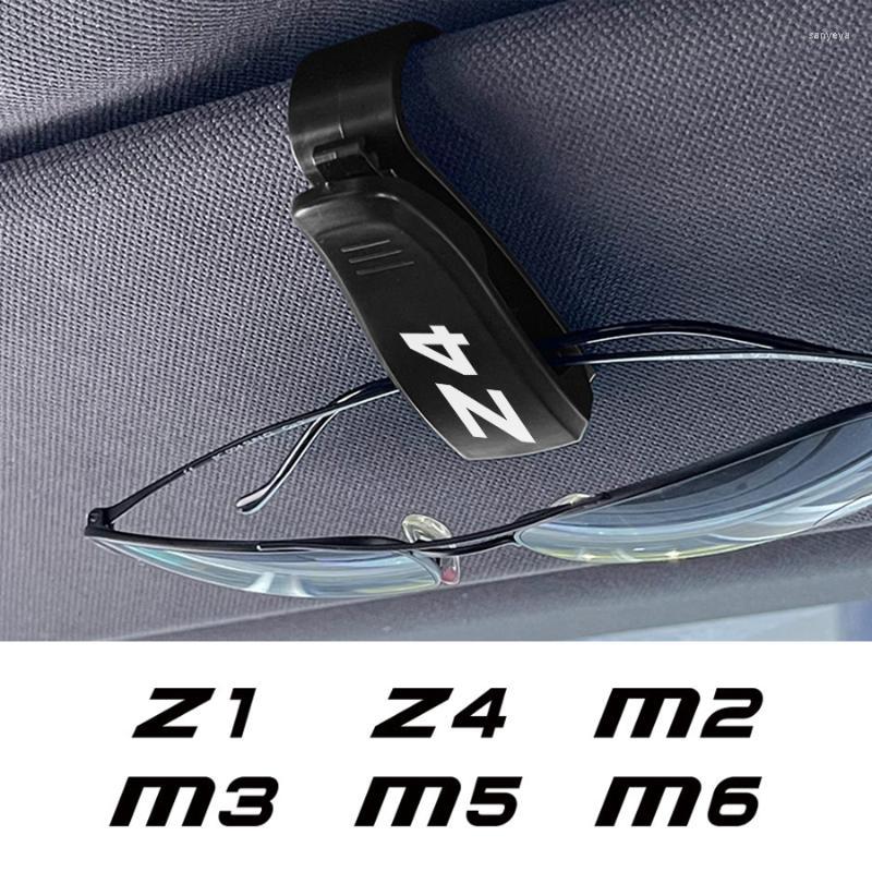 Organisateur de voiture lunettes de soleil porte-carte à clips pour Z4 E85 E86 E89 Roadster Z1 Z3 E36 E37 Z8 M1 M2 M3 M4 M5 M6 accessoires de rég