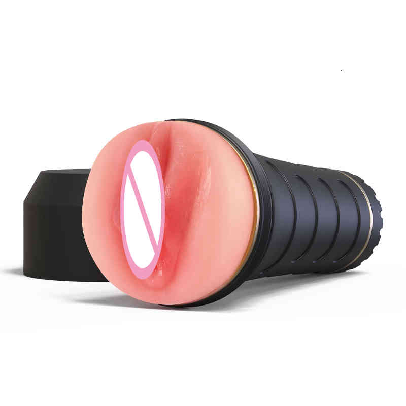 Massager Vibrator Cock Male Masturbation Cups Masturbator Realistic Textured Vagina Fit Pu-image-796669908