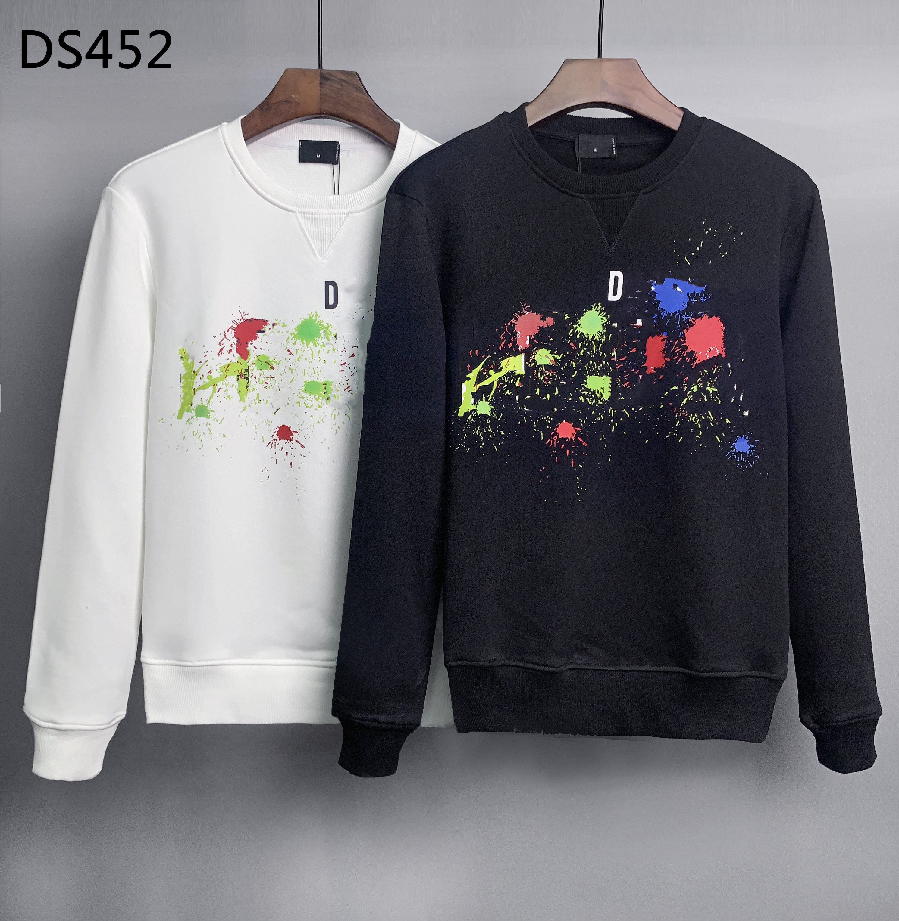 

DSQ Brand Hoodie Mens Designer Hoodies Italy fashion Sweatshirts Autumn Winter Print Man Hoody Male Top Quality 100% Cotton Tops 58571
