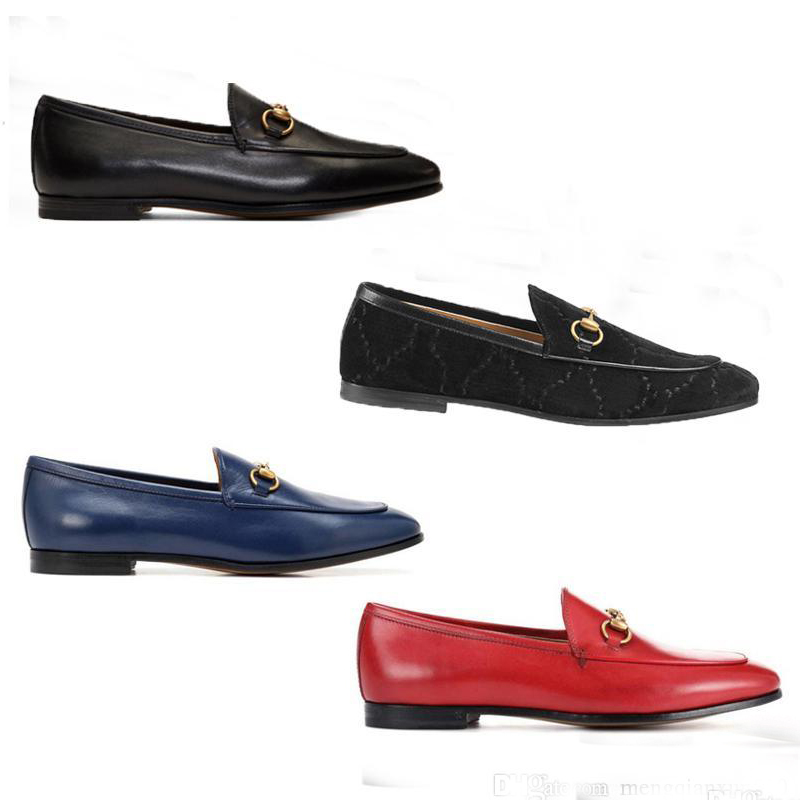 

classic women casual shoes 100% Authentic cowhide Metal buckle Lady leather Letter flat shoe Mules Princetown Men Trample Lazy Dress Loafers Large size 35-41-42-45-46, Extra insole