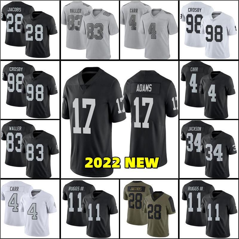 

Davante Adams Football Jersey Darren Waller Maxx Crosby Chandler Jones Josh Jacobs Henry Ruggs III Hunter Renfrow Bo Jackson Howie Long Carl Nassib, Men jersey
