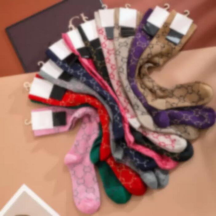 

Fashion Textile luxury stocking designer mens womens socks wool stockings high quality senior streets comfortable long knee leg sock, G letter