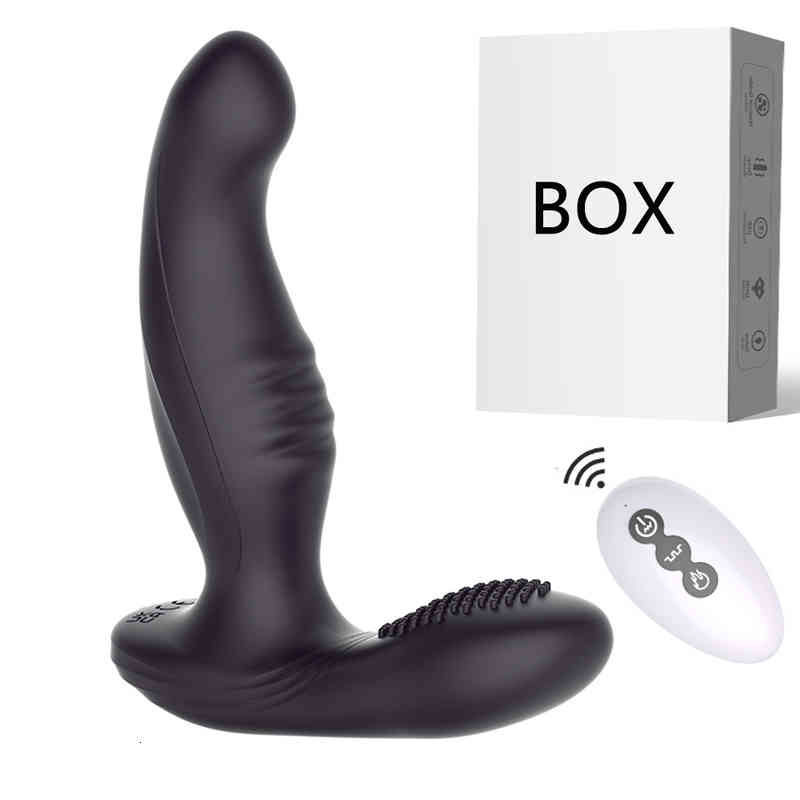 Penis Cock Prostate Finger Massager Male Vibrators Heating Anal for Men Wireless Remote Co