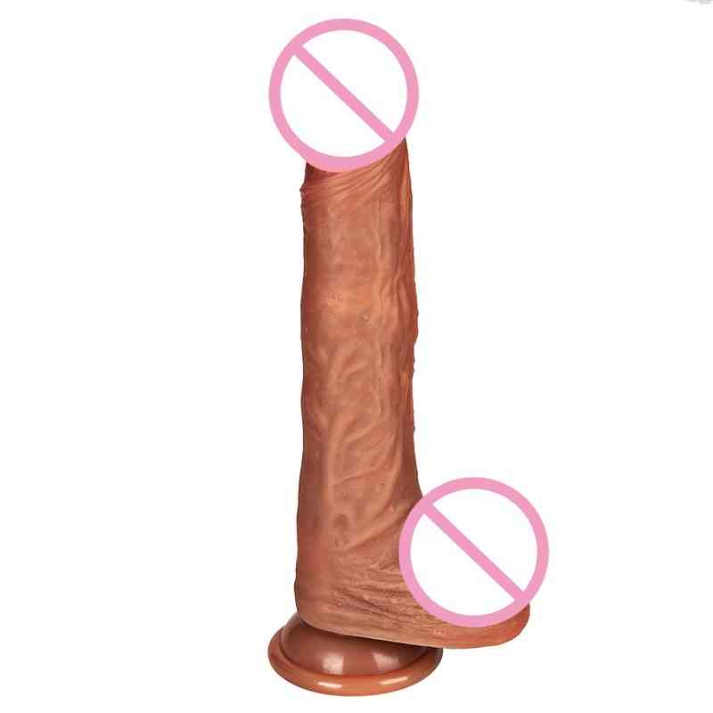 Massager Penis Cock Wireless Remote Vibrating Suction Cup G-spot Stimulate Massage Heating