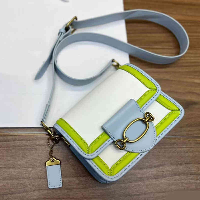 

Designers Luxury 7A Bags Cochs purse Handbag Crossbody Wallet For Womens Multicolour Fashion Lnclined Shoulder Bag Versatile CC Totes Large Capacity Saddle 8C7Q, Green