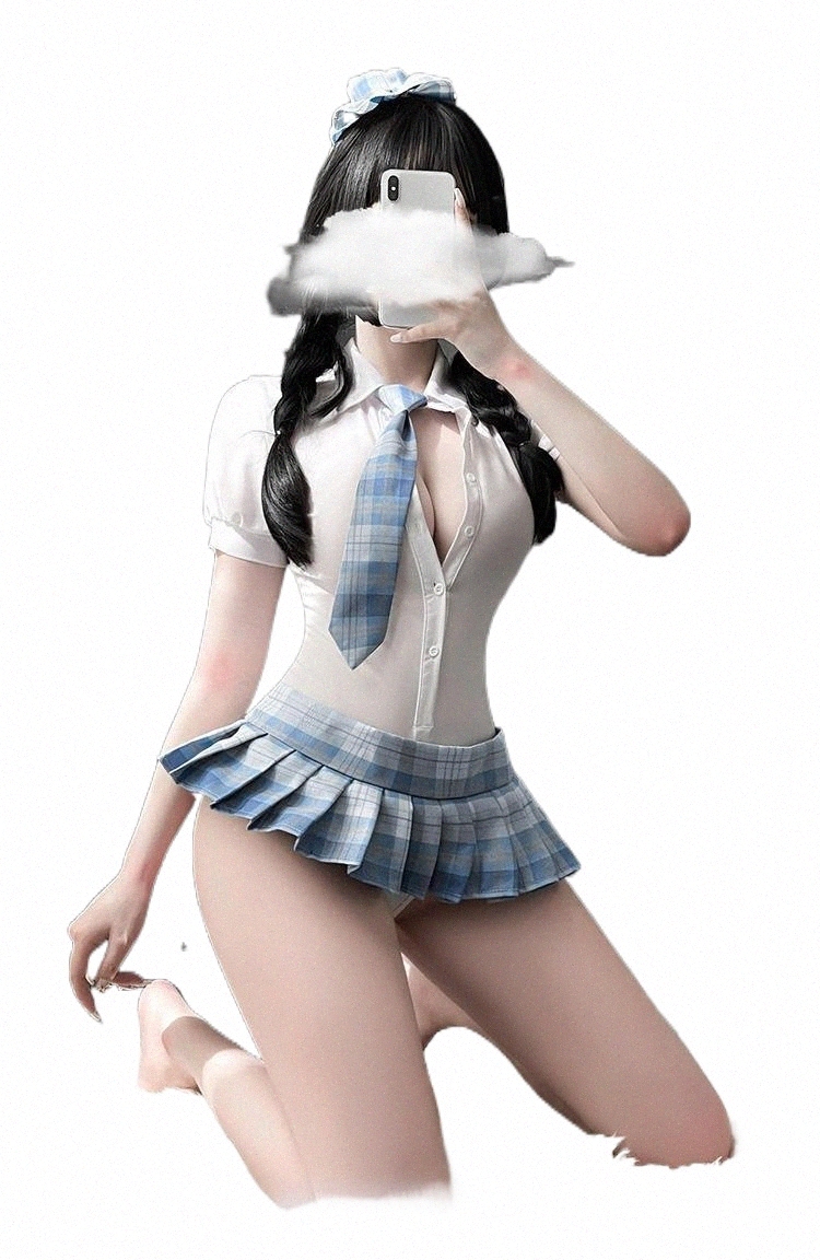 

Bras Sets bras Sets Sexy School Girl Cosplay Outfit Erotic College Uniform For Women Kawaii Pleated Skirt Japanese Student Role Play Set 36LY#, Set a