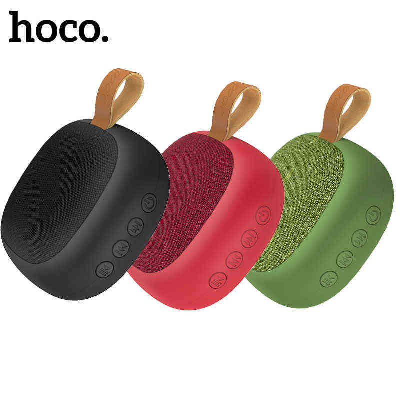 Portable Speakers Hoco Portable Wireless Bluetooth Speaker Mini Loudspeaker Sound System 3D Stereo Music Speaker Support TF Card AUX Mode Play T2-image-800286360