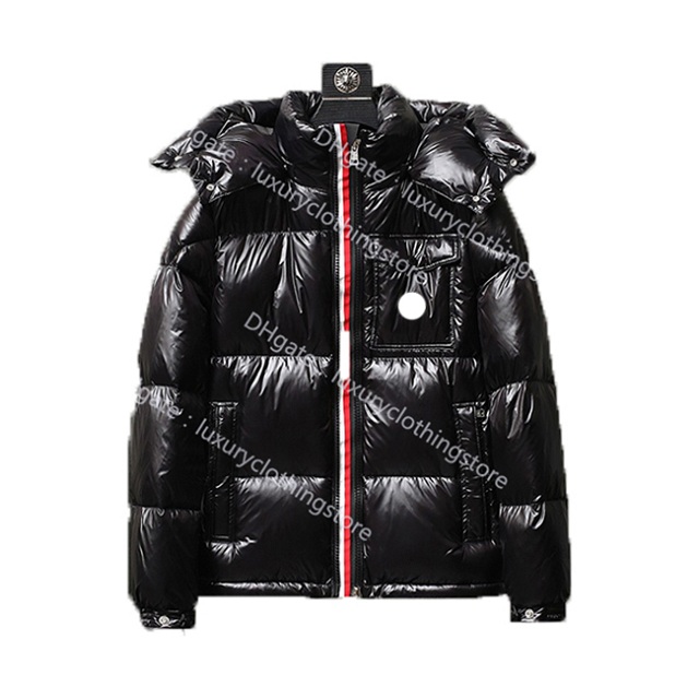 

Men's Down Jacket Hooded Casual Thick And Warm Men's Winter Clothing Black Waterproof Double Row Zipper Padded CoatM-3XL, Chinese suppliers