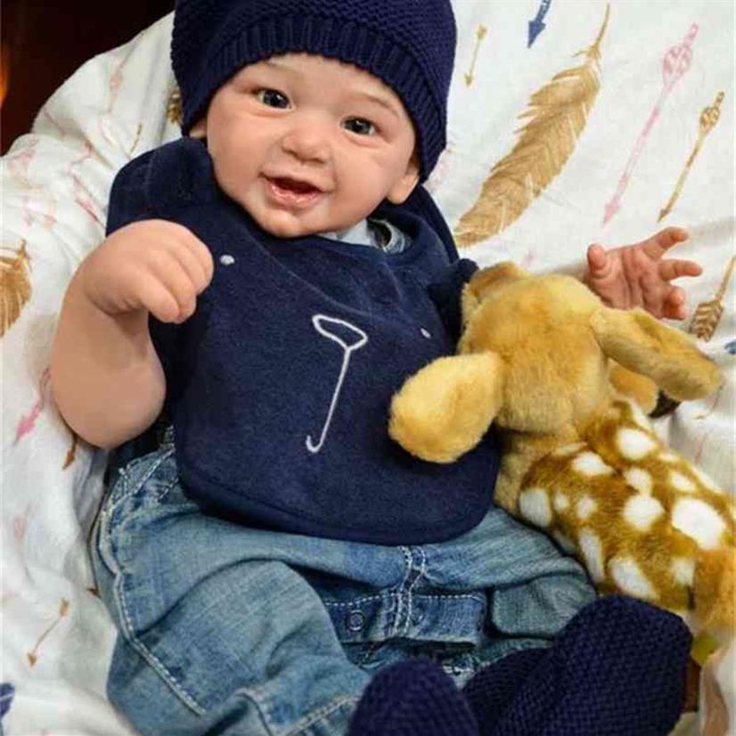 

Npk-kit realistic Phoenix doll 21 inches soft touch cool white flexible unfinished part225Z