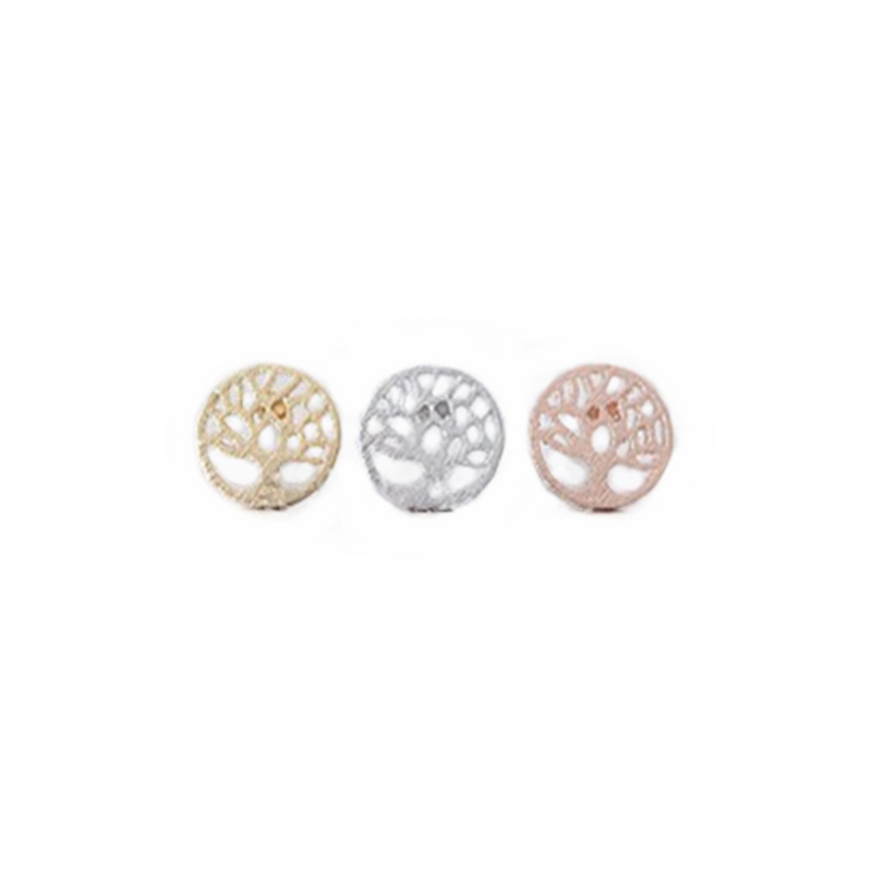 

High Quality Stud earrings tree for Women 18K Gold Plated Ear Stud Environmental protection zinc alloy material