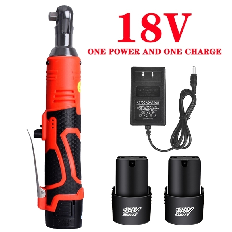 

Other Power Tools 12V18V Cordless Electric Wrench Ratchet Set Angle Drill Screwdriver Auto Repair Tool For Removing Screws And Nuts 220831