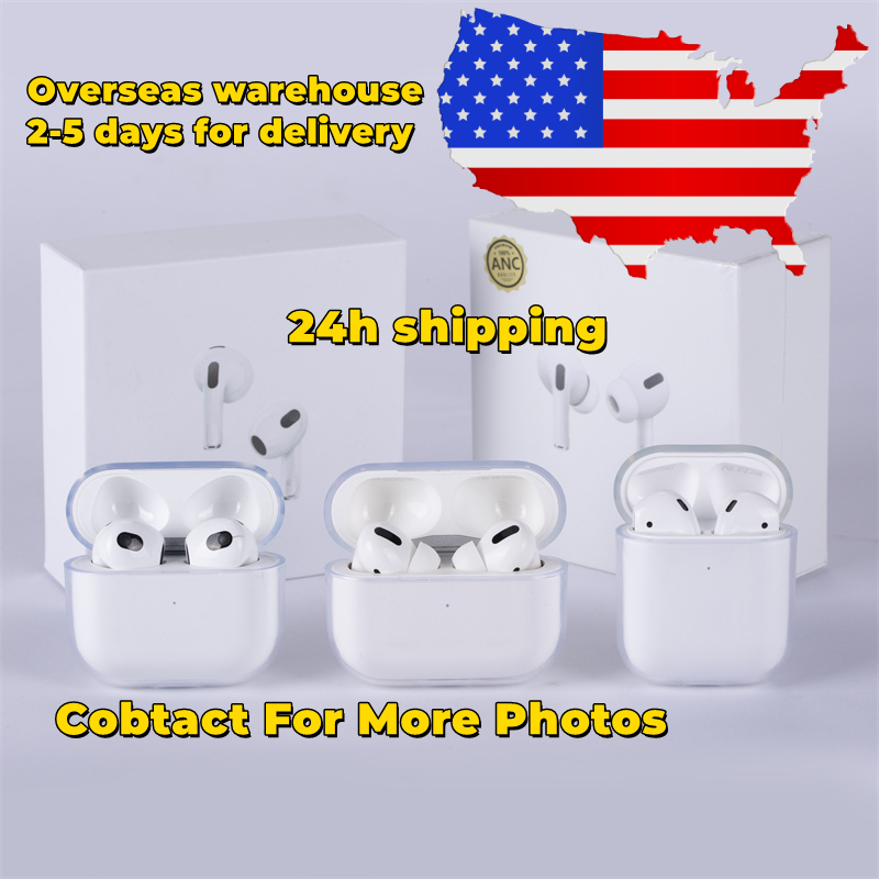 

For Airpods Pro Headphone Accessories Apple Airpod 3 Bluetooth Earphones Protective Cover Transparent PC Clear Protecter