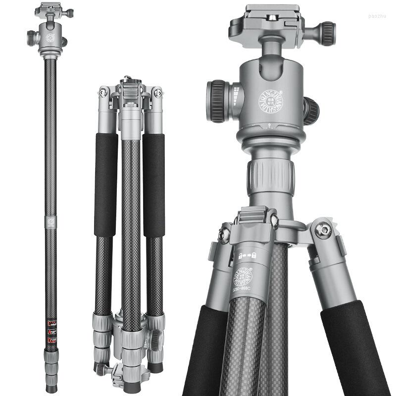 

Tripods Lightweight Era Carbon Fiber SLR Camera Tripod Portable Pography Panoramic Ratio Shooting For Phone
