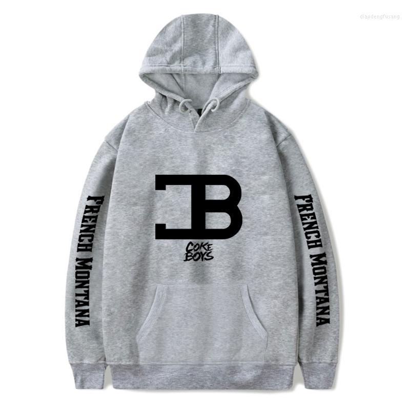 

Women's Hoodies 2022 French Montana Hoodie Long Sleeve Sweatshirt Streetwear Hip Hop Men Oversize Women Pullovers Women-Clothes, Black