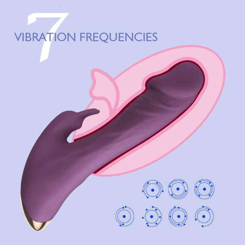 Massager Penis Cock 7 Speed Dildo Women Vagina Anal Massage G-spot Vibrator Clitoral Stimu-image-796920125