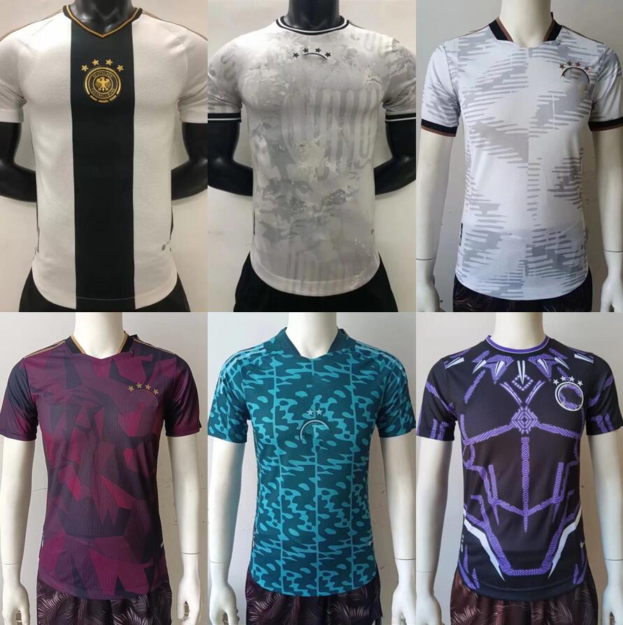 

Player version 2022 2023 HUMMELS soccer jersey home away KROOS GNABRY WERNER DRAXLER REUS MULLER GOTZE football shirt germanyS Men kids kit, 22/23