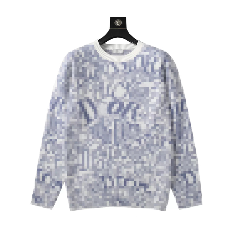 

Sweater Man for Woman Knit Crow Neck Womens Fashion Letter Black Long Sleeve Clothes Pullover Oversized Blue Top EE99, 10