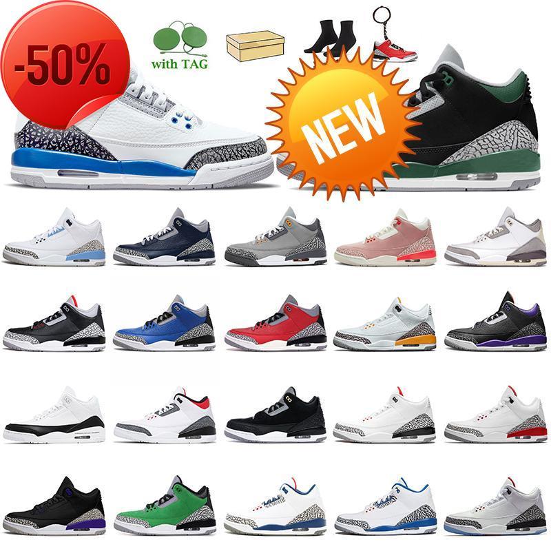 

Boots Authentic Fashion Jumpman 3 3s Women Mens Basketball Shoes Off Unc Georgetown Midnight Navy Pine Green Black Cement Varsity Royal Pure White, B48 black cement 36-47