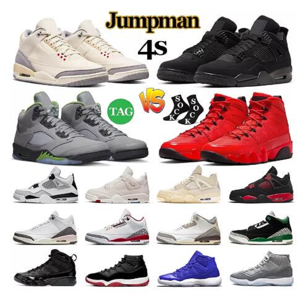 

Fashion 4 OG 4s Mens Womens Basketball Shoes Jumpman University Blue Analyzes Sail Retro Trainer outdoor sports suitable Sneakers Size us5.5-us13 eur 36-47, # 49