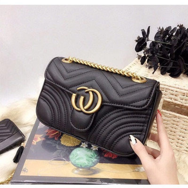 

Fashion Women Luxury Designer Bags Marmont GG Ladies Wallet Embroidery Saddle Crossbody Houlder Messenger Lady Sacoche Handbag Backpack Evening Bag, Red