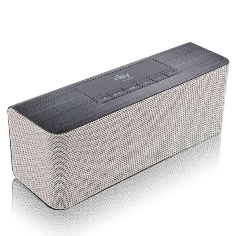 

Portable Speakers NBY 5540 Wireless Speaker Portable Bluetooth Speaker Stereo Sound 10W System Music Subwoofer Column Support Tf Card Fm for Phone T220831