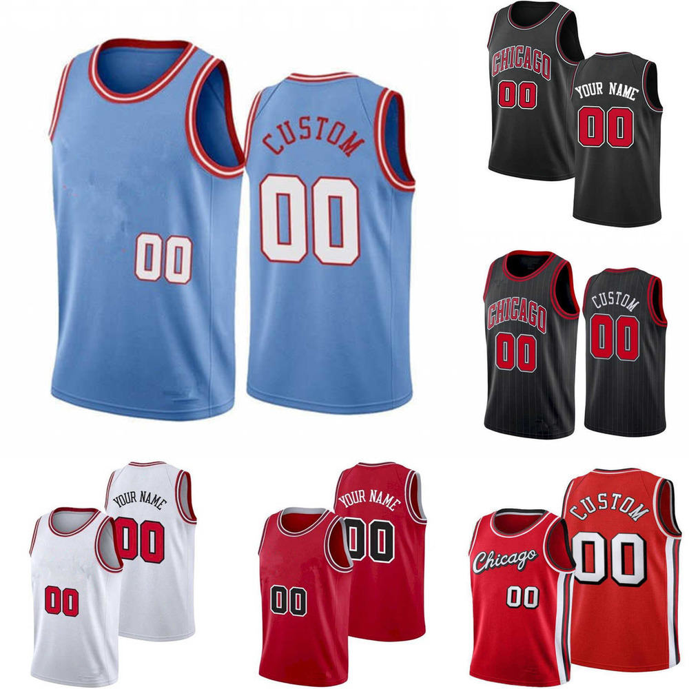 

75th Custom Jersey Chicago''Bulls''men Womn Youth 13 Tony Bradley 12 Ayo Dosunmu 3 Devon Dotson 5 Derrick Jones Jr. Basketball Jerseys, Color