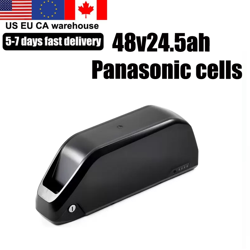 

Powerful Electric Bike Polly battery 52v 21ah 48v 24.5ah 36v 31.5ah down tube Ebike Battery Pack For 750w 1000w 1500w Motor