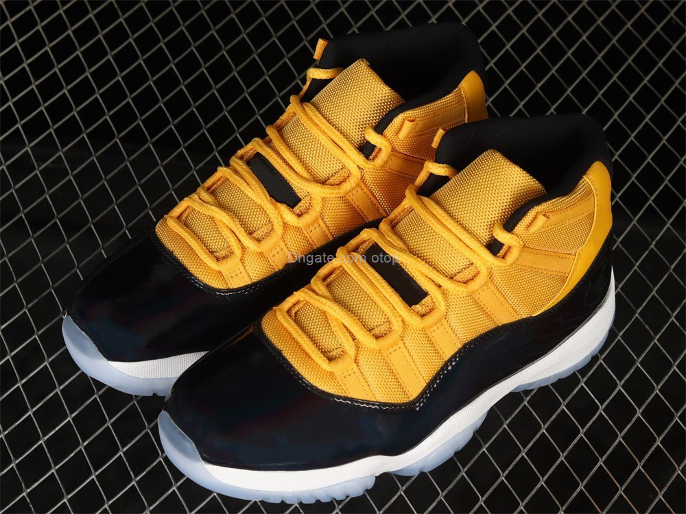 

11 Black Yellow CT8012-118 Basketball Shoes Womens Mens Sneaker Size US 7-13 40-47