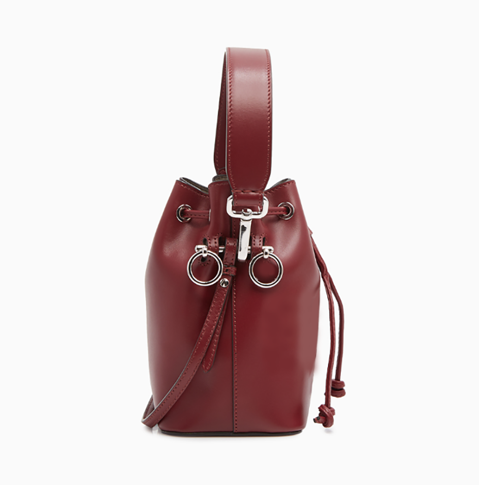 

Crossbody Shoulder Bags Handbag Bags Mini Bucket Top women's fashion Genuine leather handbags wholesale removable shoulders strap designer bag wallets purses, Orange