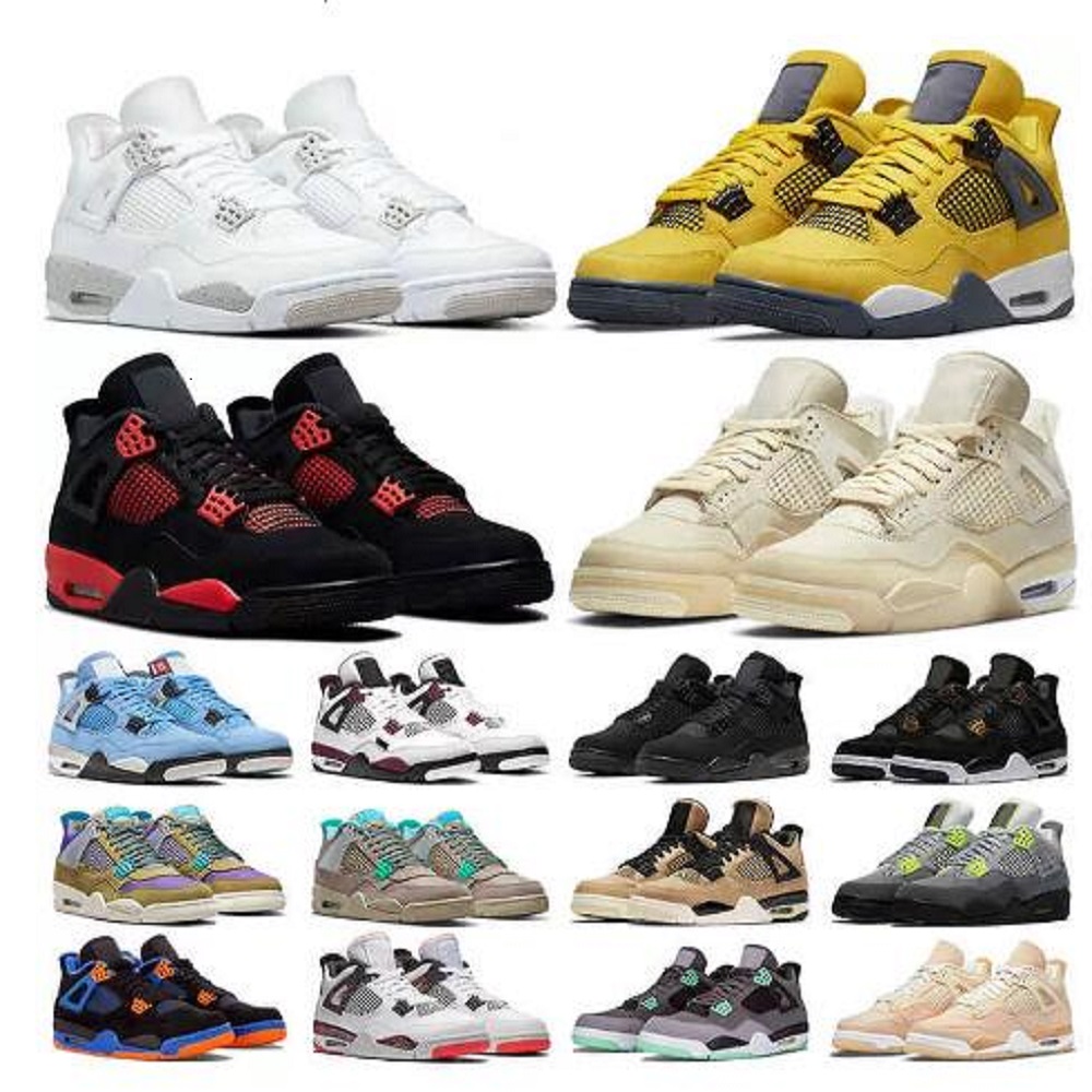 

Brigade Blue 4 mens basketball shoes 4s Shimmer Toro Bravo Singles Day men sports trainers comfortable., # 31