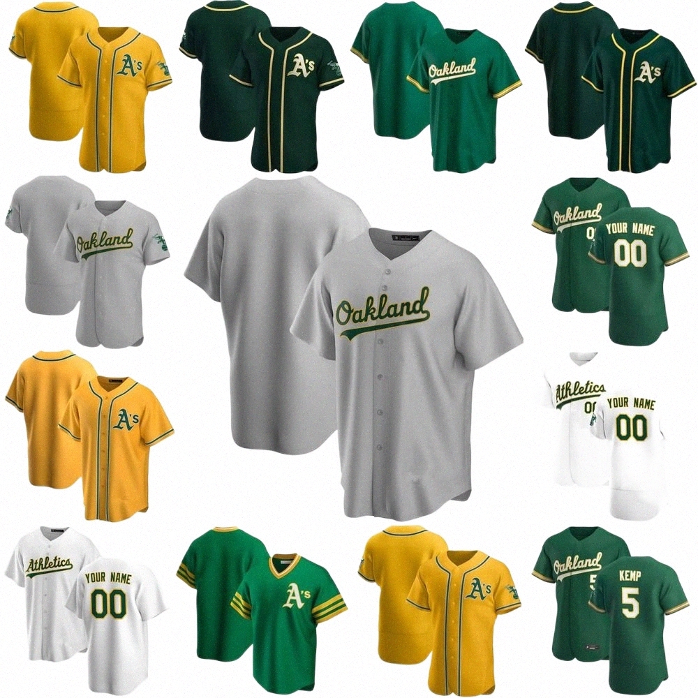 

Baseball Jerseys Custom Jersey Mens women Youth Oakland''Athletics''50 Mike Fiers 21 Adam Kolarek 66 Daulton Jefferies 5 Tony Kemp Baseball Jers i8f2#, Color