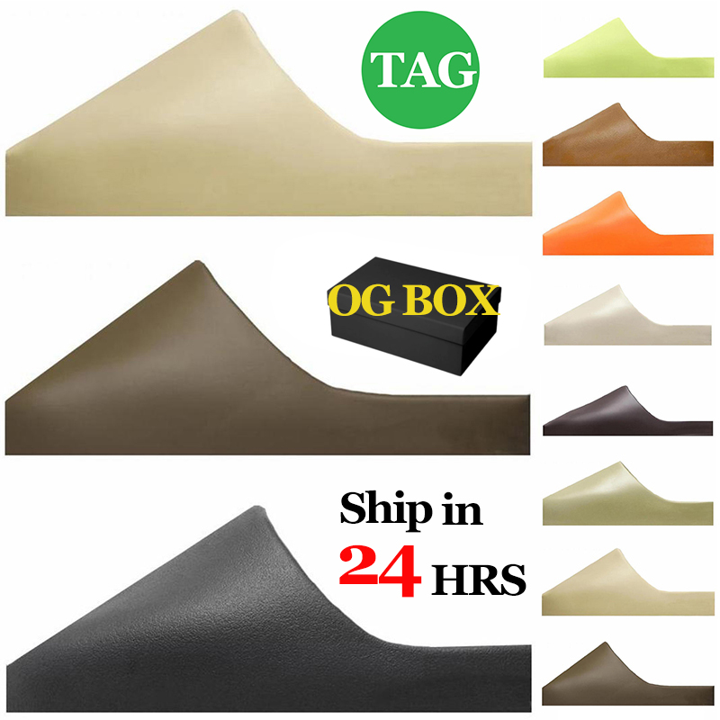 

designer slides slippers women mens sliders slide sandals Onyx Bone Desert Sand Soot Earth Brown Ochre outdoor shoes trainers runners 36-47, Item #27