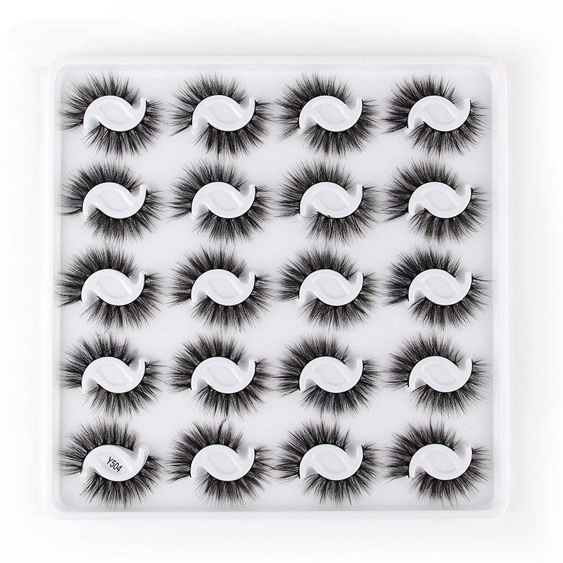 Handmade Reusable Multilayer False Eyelashes Extensions Soft & Vivid Messy Crisscross Thick Curly 3D Fake Lashes Eyes Makeup 11 Models DHL-image-797296405