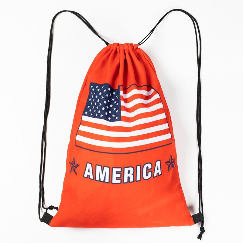 Party Favor 2022 Coupe du monde Qatar Le cordon de casse-cordon Fan Fan Fourniture National Flag Sac Football Activity Commémoratif CC