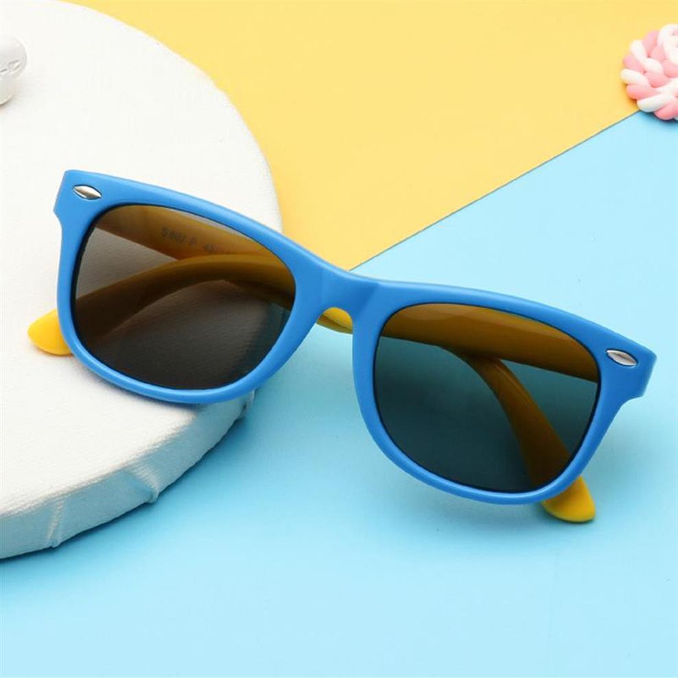 

Polarized Kids Sunglasses Silicone Flexible Children Sun Glasses Fashion Brand Designer Boys Girls Baby Shades Eyewear293v