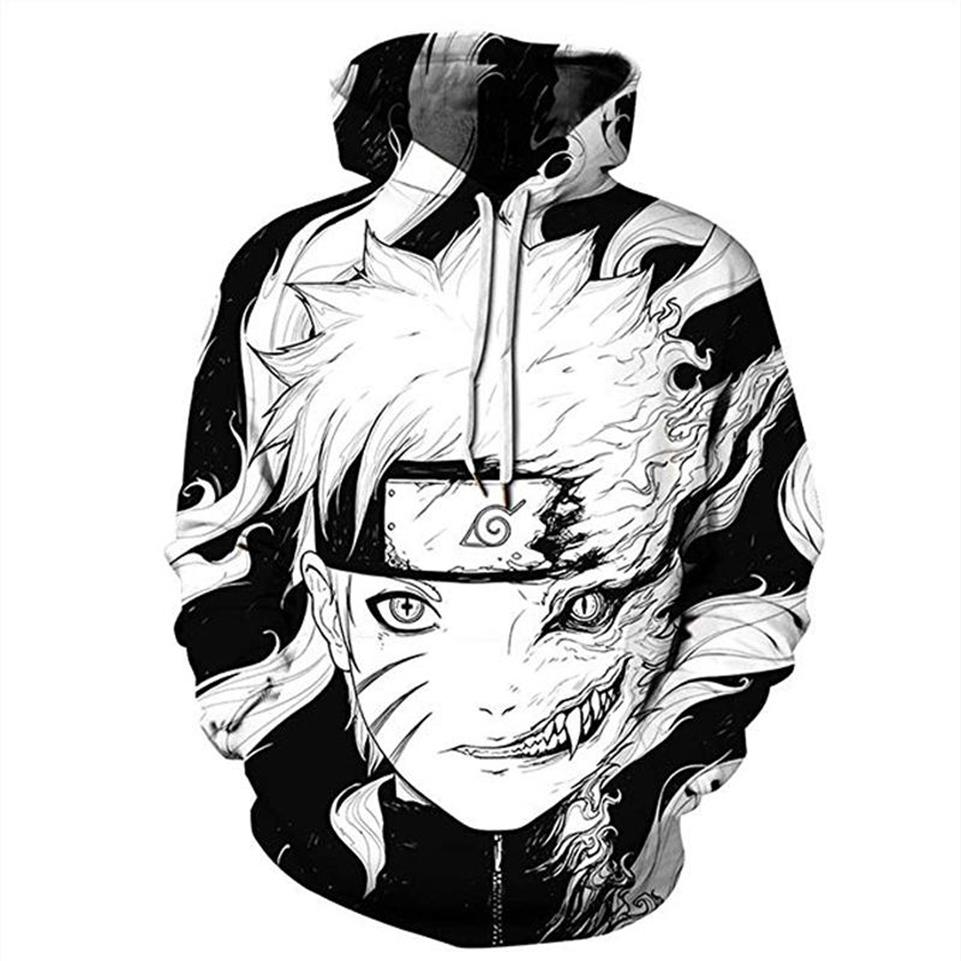

Naruto Hoodie Coat Sweatshirts Kakashi Akatsuki Sasuke O'Brien 3D Hoodies Pullovers Men Women Outerwear Hoodie Jacket Streetwear231I, Lw55
