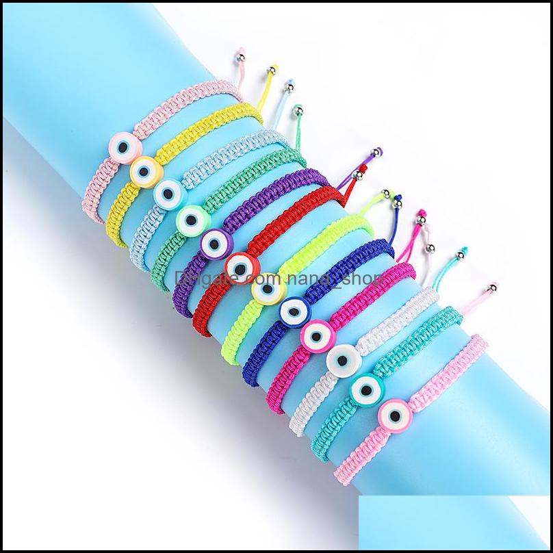 

Charm Bracelets Summer Candy Color Evil Eye Bracelet Lucky Knot Friendship Jewelry Charm Bracelets Lovely Women Men Drop Delivery 2021 Dhcyh
