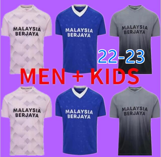 

2022 2023 Cardiff soccer jerseys city Moore 22 23 camisetas de futbol Morrison Ralls Murphy Hoilett Leandro Marlon Pack Bacuna Retro football shirts uniforms, Green