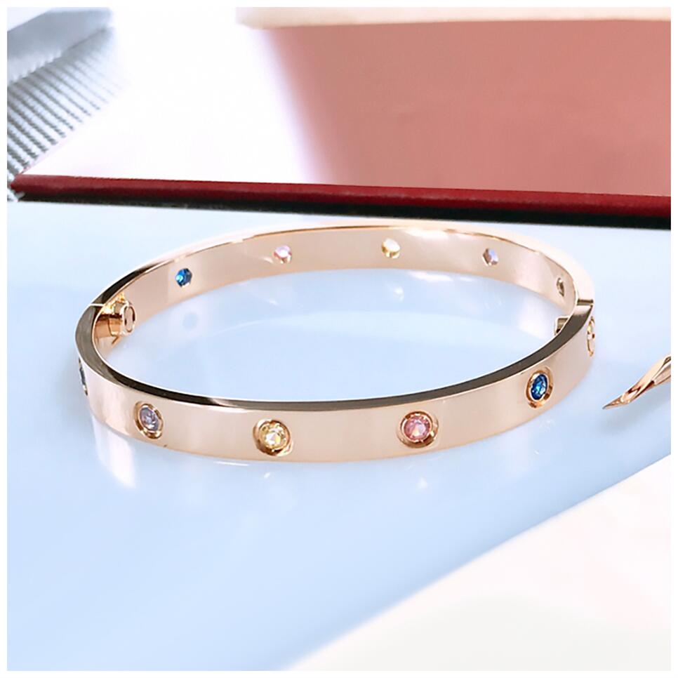 

Love Bracelets Carti Bracelet Screw Bangle Gold Braclets For Women Frauen Armband Stylish Bangles Friend Braclet Pulsera Oro Bracciale Mamma E Figlia