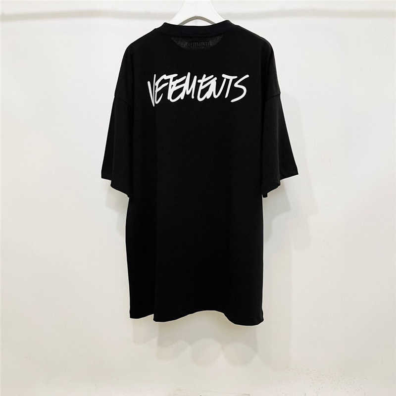 

Men's T-Shirts 2022 New Short Sleeve Fashion High Street Men's And Women's Large And Small Letter Printed t-Shirt T221130, Black
