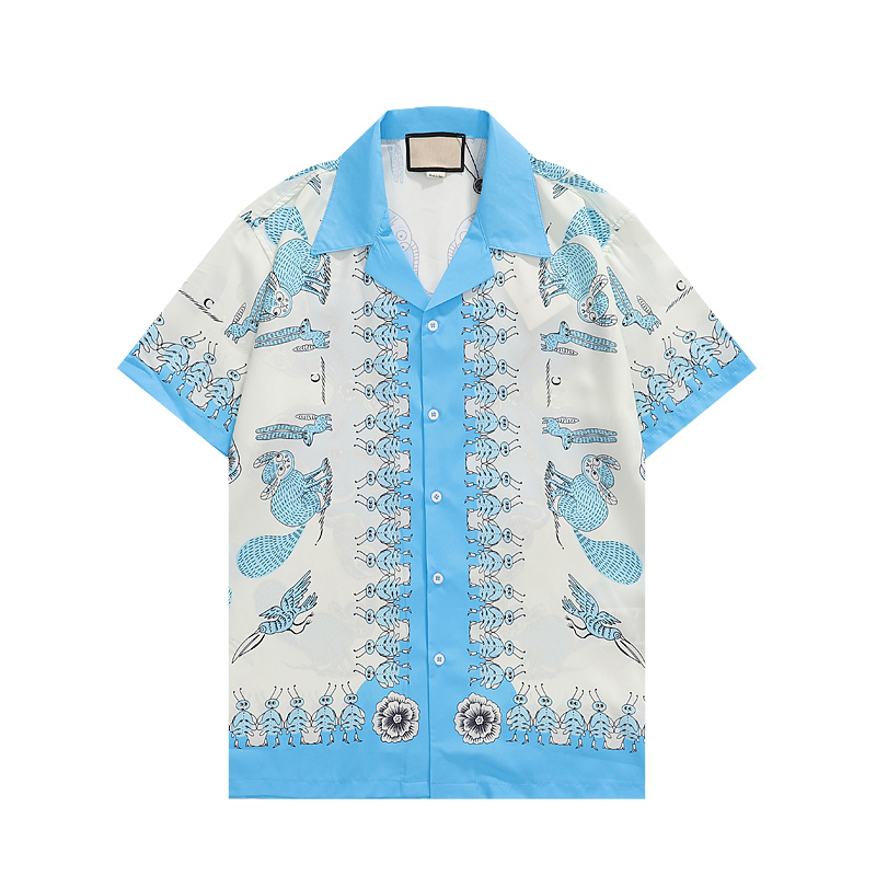 Summer Designers Bowling Shirts Board Beach Shorts Fashion Outfit Tracksuits Men Casual Hawaii Shirt Quick Drying SwimWear Pants M-3XL